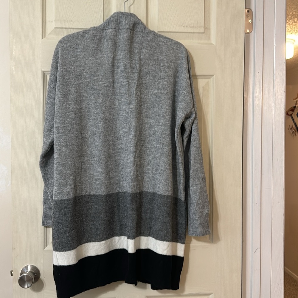 Sophie Rue Long Color-block Cardigan - Picture 5 of 6